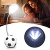 Miniature LED Table Lamp Soccer Desk Lamp Soccer Base Seashell