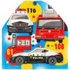 Hayashi WO467300 Tomica Prezi Towel Approx. 13.4 x 13.8 inches