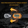 AICEYI Digital Torque Wrench, 73.7 Ft.lbs/3-100 N.m, 1/2 in Drive