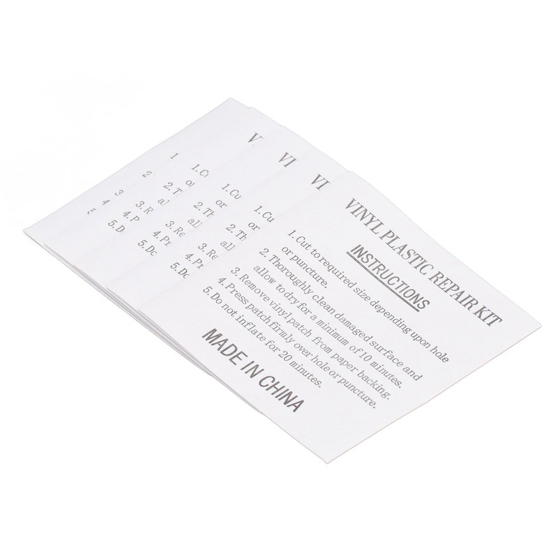 50Pcs Swimming Pool Transparent Repair Sticker Self Adhesive Repair Patch