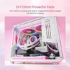 ID-COOLING FX240 INF Pink Edition 240mm Liquid CPU Cooler, AIO