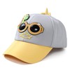 Kids Cartoon Dinosaur Baseball Cap - Toddler Summer Sun Hat