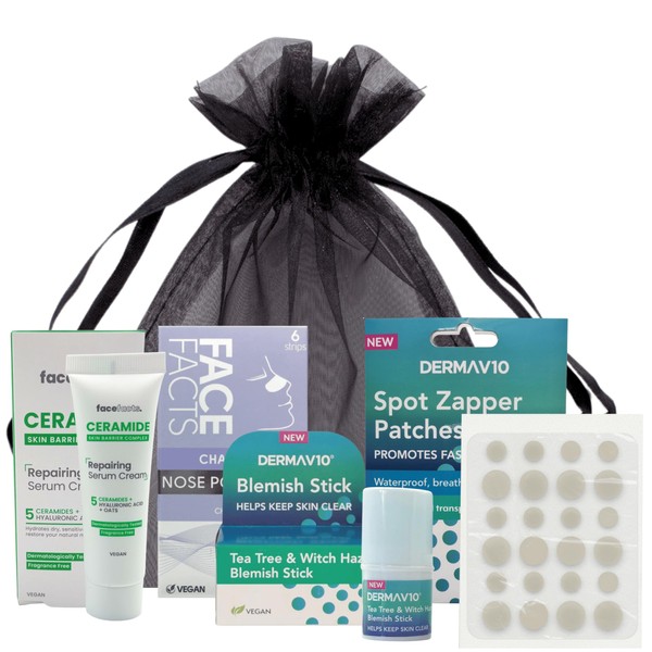 4-Piece Spot Treatment Bundle Gift Set – Pimple Patches, Blemish