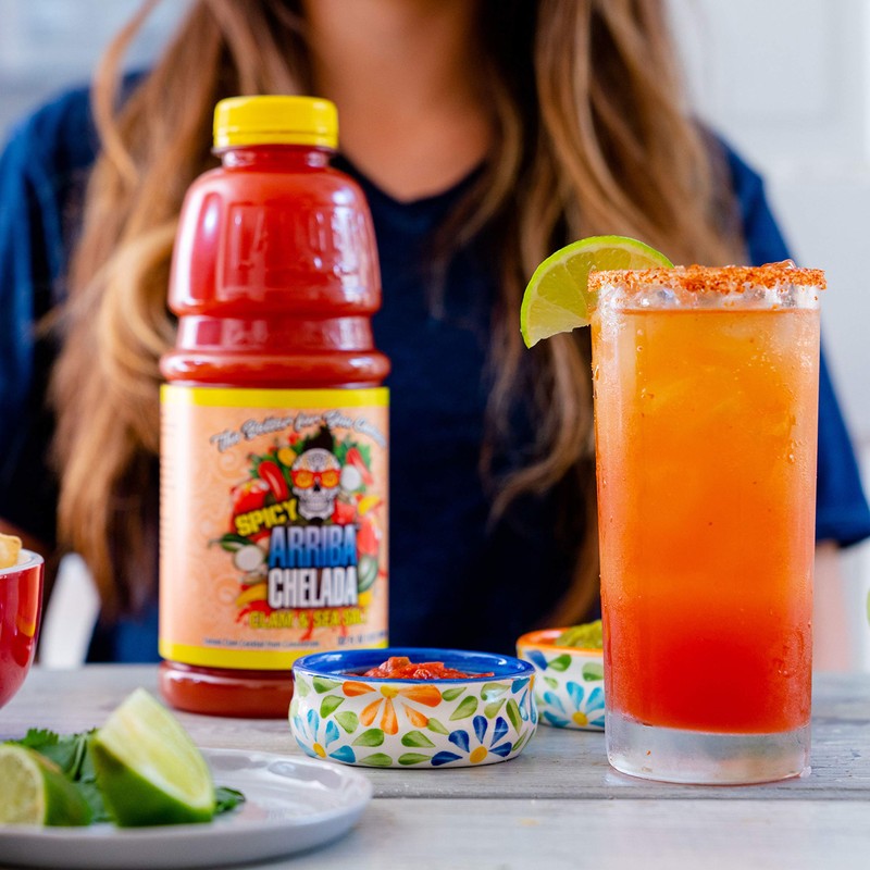 Arriba Chelada, Spicy Clam & Sea Salt, 32 fl. oz.12