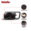 AUTOFREE Fog Lights Fit for Honda Civic 1999 2000 with