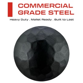 Sidco Supply 12 Pack – 1.5 Inch Iron Clavos - Decorative Nails - Black - Upholstery Tacks - Clavos - Antique Decorative Rustic Accent for Wood, Decorative Door Studs, Farm Barn Door, Furniture Nails