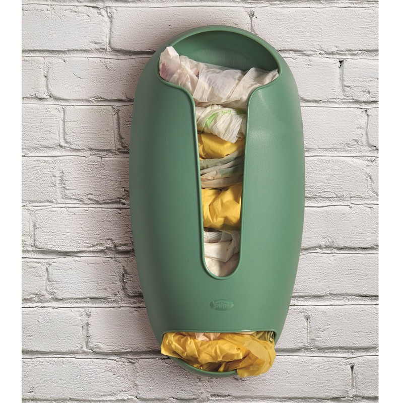 Snips Holder, Plastic Bag Organizer, Wall Support for Fabric Bags,