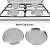 4 x Stainless Steel Hob Covers