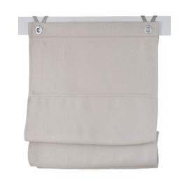 Kutti Dimout Roman Blind with Eyelets Cream Approx. 60 x 130 cm.