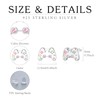 Gamer Earring Sterling Silver Game Controller Stud Game Lover Jewelry