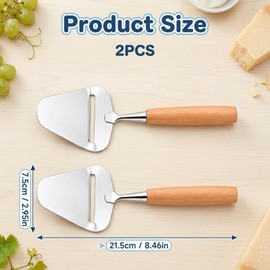 Cheese Cutter, Slicer for Block Cheese, Kitchen Tool with Two Units