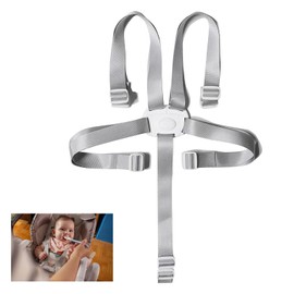 1 x 5-point safety belt, adjustable high chair safety belts, multifunctional child safety belt, universal seat belt for baby pram, replacement safety belts for buggy, child seat