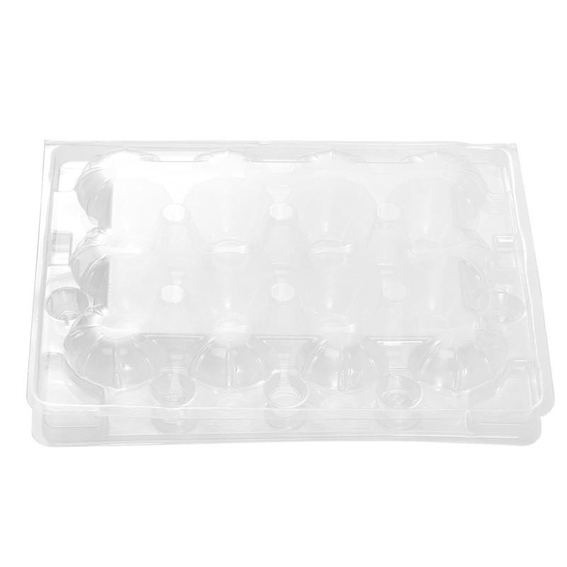NAMYEUT Pack of 50 Quail Egg Boxes, 12 Plastic, Egg