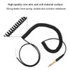Sunicon Audio Cable, Audio Spring Wire Coil Cable with 3.5mm/6.5mm