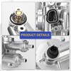 68003582AB Upgrade Aluminium Thermostat Housing Assembly Compatible with 11-14 Chrysler