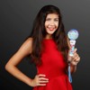 FlashingBlinkyLights Winter Wonderland Spinning Snowflake LED Light Up Wand