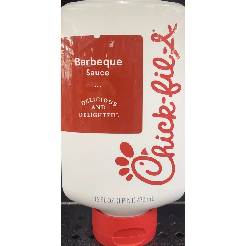 Chick-fil-A 2x Chick-Fil-A BARBEQUE Sauce 16 Fl Oz Squeeze Bottle