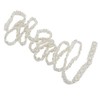 ULTNICE Rhinestone Pearl Ribbon Collar Appliqué Wedding Dress DIY Sewing