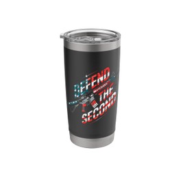 2nd Amendment Apparel Gun Owners 4th of July American USA Stainless Steel Insulated Tumbler