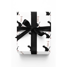 Cat wrapping paper, funny cat wrapping paper, Gift Wrap for Adults with A Cheeky Sense of Humour - Folded, Quality Wrap WRAP15