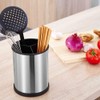 Kitchen Utensil Holder, 18.5 x 14 cm, Utensil Holder, Stainless