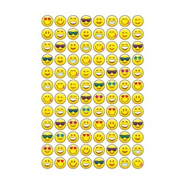 TREND ENTERPRISES, INC. Emoji Cheer superSpots Stickers, 800 ct , Yellow