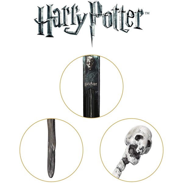 Harry Potter Death Eater Skull Wand - The Noble Collection - Harry Potter