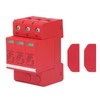 Orange Red Combiner Box Surge Protection Device Distribution Box Voltage