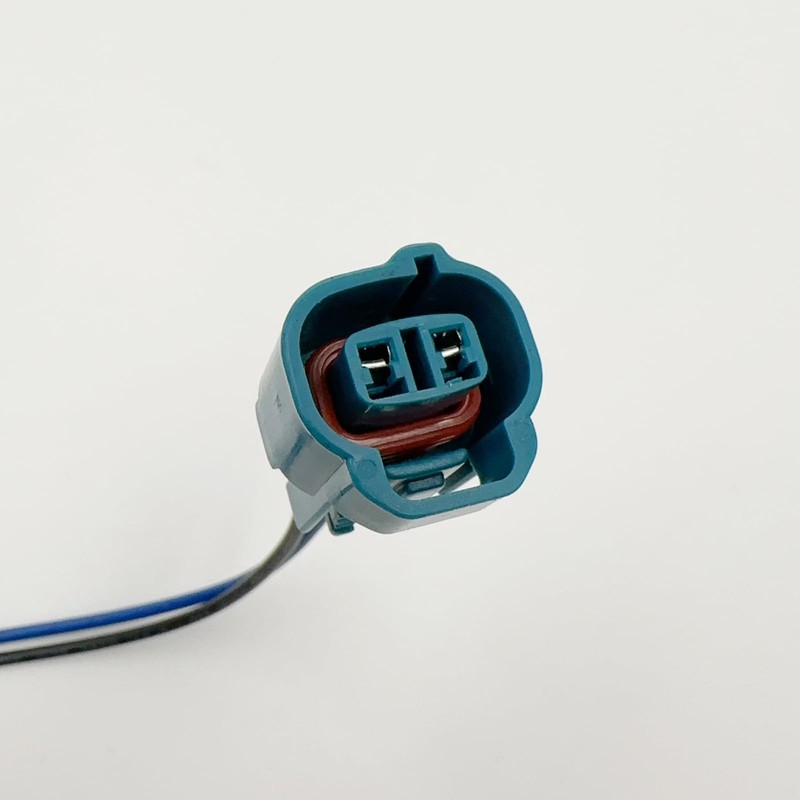 2Pcs Headlight Side-Marker Socket W/Connector 90075-60077 Replacement for Toyota Universal