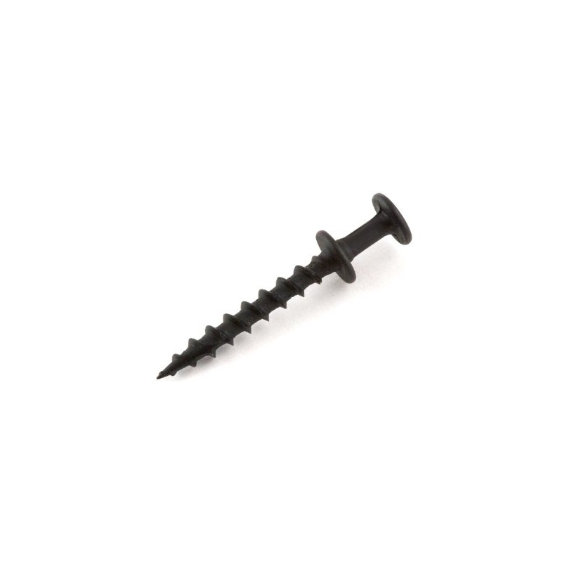 Hangman Double-Headed Bear Claw Screws for D-Rings/Wire- Black (BCD-25)