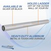 RecPro RV Universal Exterior Ladder Stand Off Assembly (Silver)