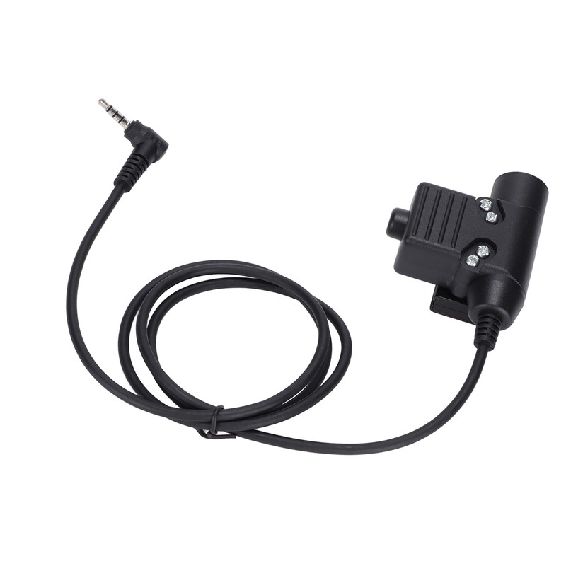 U94 PTT Headset System Adapter PU Tensile Wire Headset Military