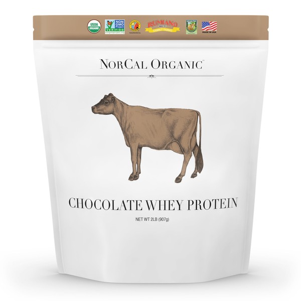 Norcal Organic - Grass Fed Whey Protein Powder (Chocolate)