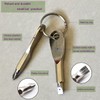 Keychain Screwdriver Portable Screwdriver Keychain Flat Head Screwdriver Phillips Screwdriver