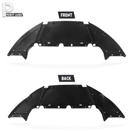 Perfit Liner Front Lower Engine Splash Shield Under Cover Compatible with 2012-2014 Ford Focus Air Deflector