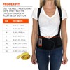 Ergodyne ProFlex 1650 Back Support Belt, 7.5" Elastic, Adjustable, Removeable