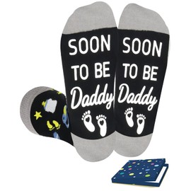 PartyGalore Expectant Dad Gifts, First Time Dad Gifts, Father to Be Gift, Soon to Be Dad Socks,Nnew Father to Be Gifts