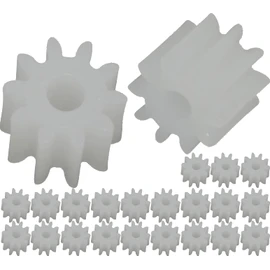 AudioFan Plastic Pinion Gear (Module 0.5) 2mm 10 Teeth, Set of 25