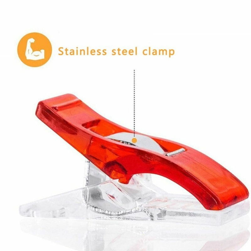 100PCS Multipurpose Sewing Clips – Fabric Clips for Sewing &