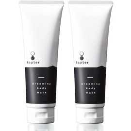Raptor Grooming Body Wash, Set of 2, Men's, Body Soap, Spice & Floral Scent, Face Wash, 30s & 40s, Scent, Clay Foam, Portable, Travel, Portable, Hypoallergenic, Moisturizing, Dry Tube, Persimmon, Lasting Scent, Body Soap, Whole Body, All-in-One Rapter