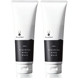 Raptor Grooming Body Wash, Set of 2, Men's, Body Soap, Spice & Floral Scent, Face Wash, 30s & 40s, Scent, Clay Foam, Portable, Travel, Portable, Hypoallergenic, Moisturizing, Dry Tube, Persimmon, Lasting Scent, Body Soap, Whole Body, All-in-One Rapter
