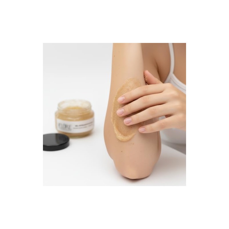 Velure Gel Exfoliante de Coco, Limpiador Facial y Corporal, Eliminador