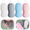 Esponja mágica exfoliante para baño, cepillo corporal reutilizable suave con