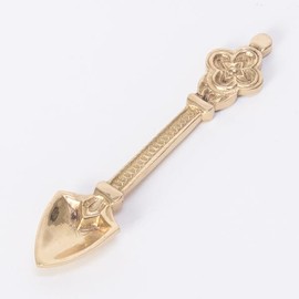 Polished Brass Traditional Church Censer Incense Spoon - Thurible - Incenser (CCG-SP68)