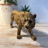 Thorness Handcrafted Bronze-Effect Tiger Statue - Elegant and Decorative Ornament