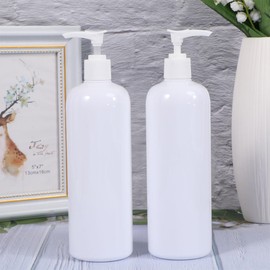 PRETYZOOM Travel Size Pump Bottle Hand Soap Dispenser Clear Container Bathroom Container Handwashing Fluid Travel Bottle