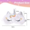 Sleep Mask for KidsGirls,3Pack,Unicorn Sleep Mask,Cute Animal Eye Mask for