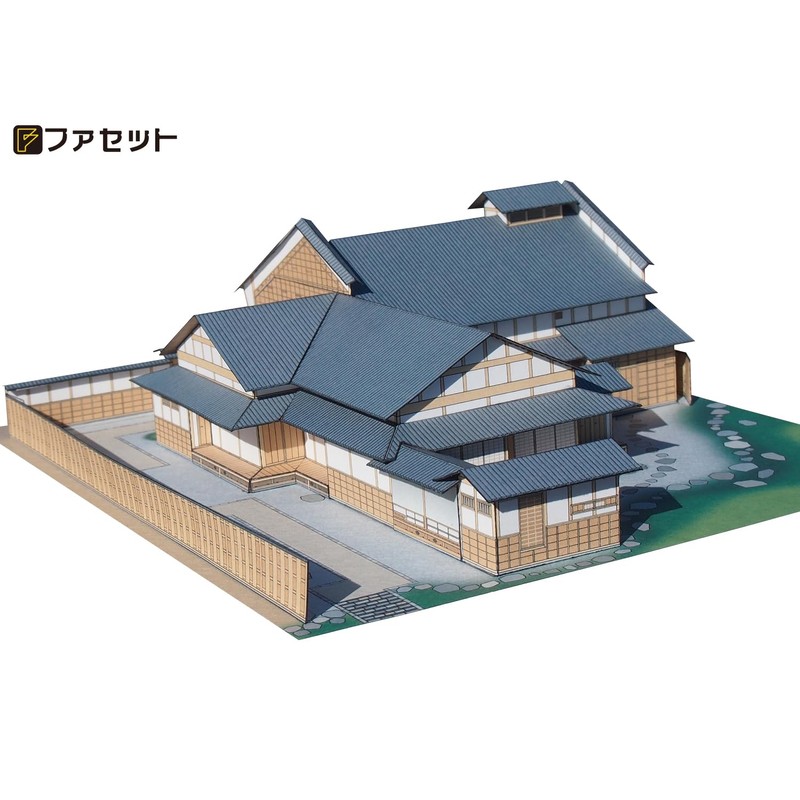 [Facet] Paper Craft 1/150 Nakayamado, Umarukuwaki Motojin
