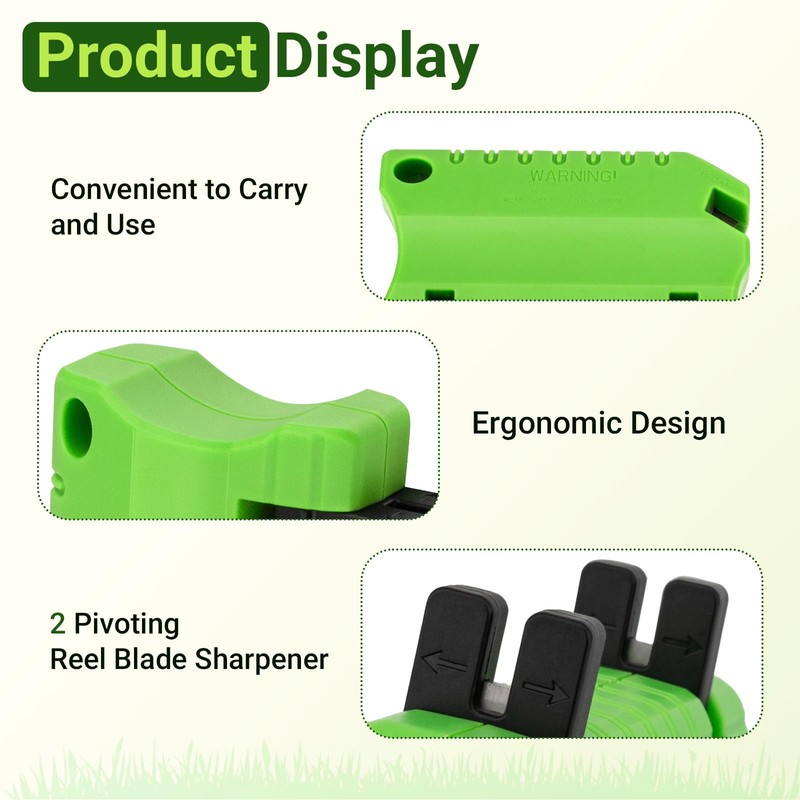 SK-2 Reel Mower Blade Sharpener, Lawn Mower Hand Sharpener
