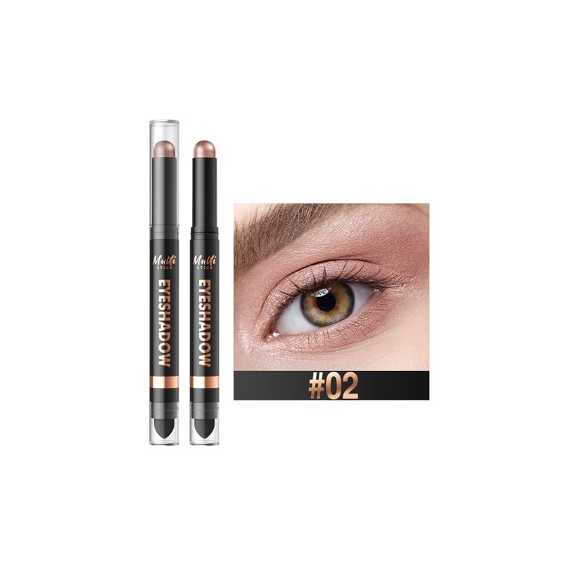 Erinde Sombra de Ojos Mate en Barra de Doble Punta,